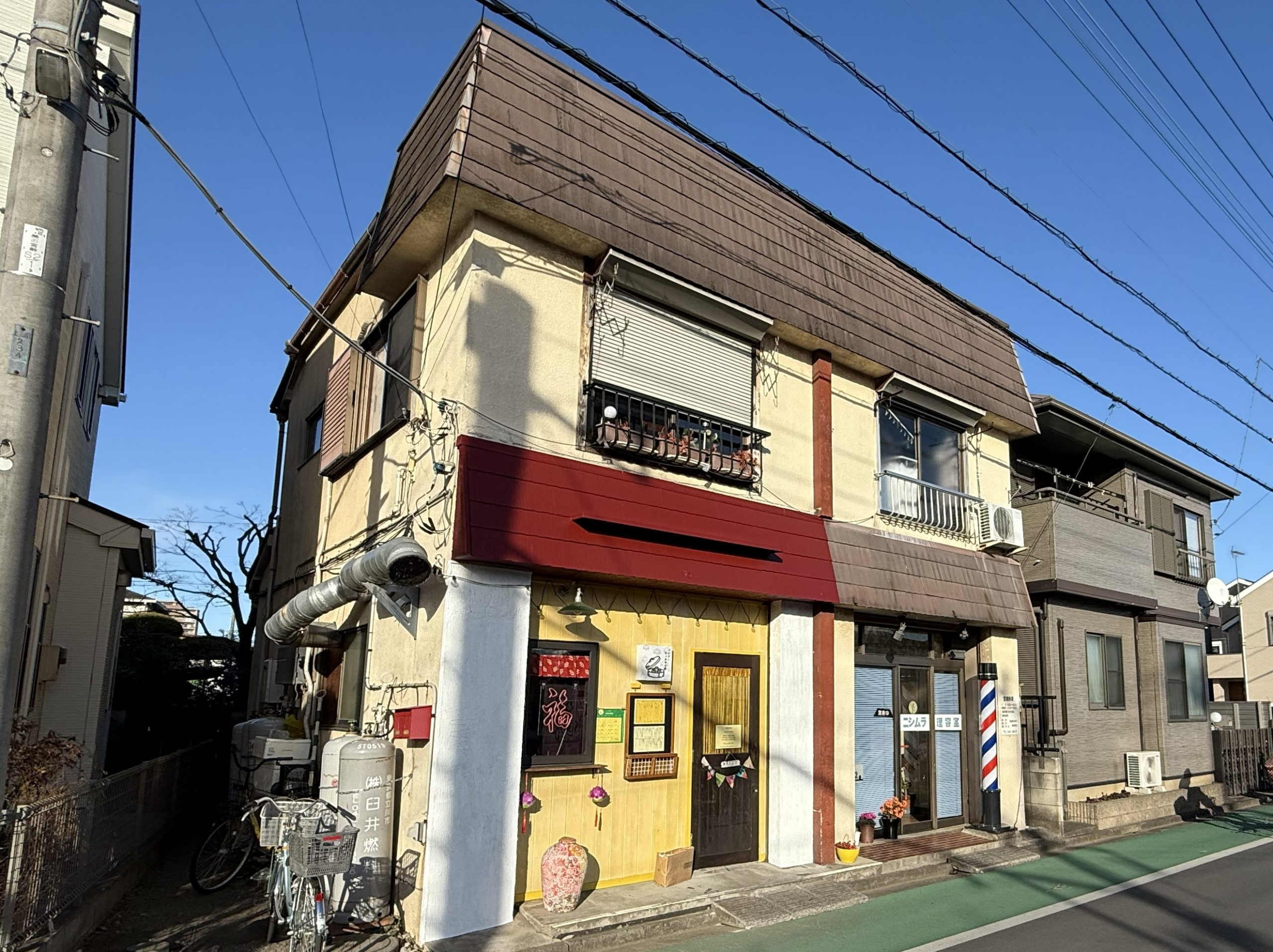 昭島市店舗外壁改修工事施工前